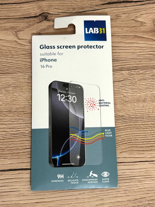 Szkło hartowane ochronne do telefonu iPhone 16 Pro Lab31