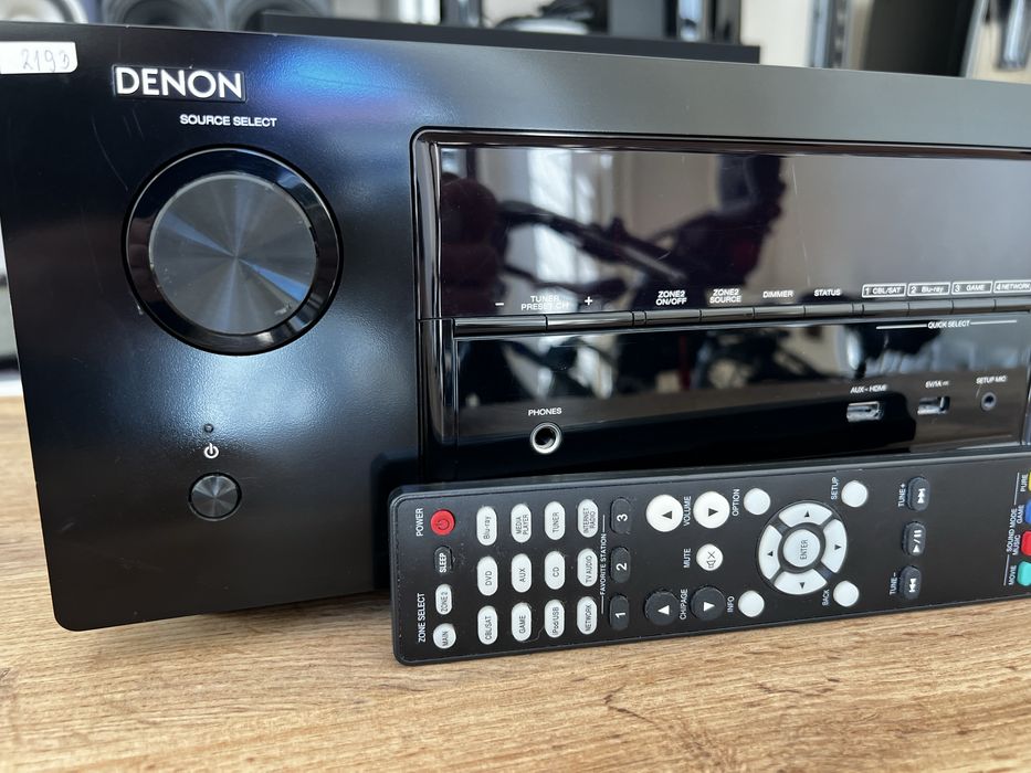 #2193 Denon AVR-X2000 – amplituner kina domowego 7.1 | 4K | HDMI | Network | Pilot
