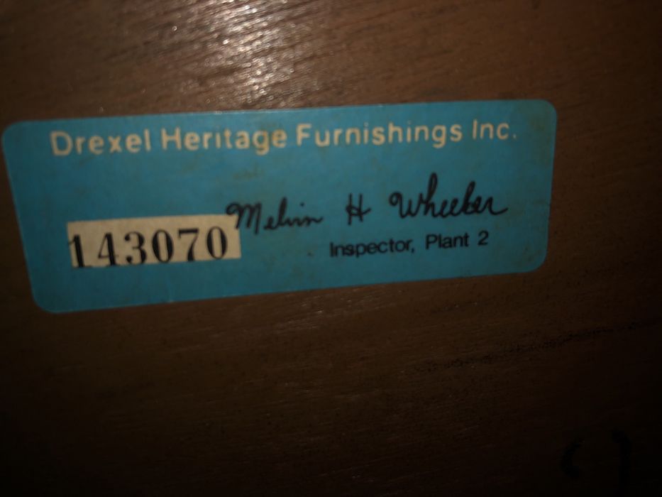 Movel da DREXEL HERITAGE original e restaurado