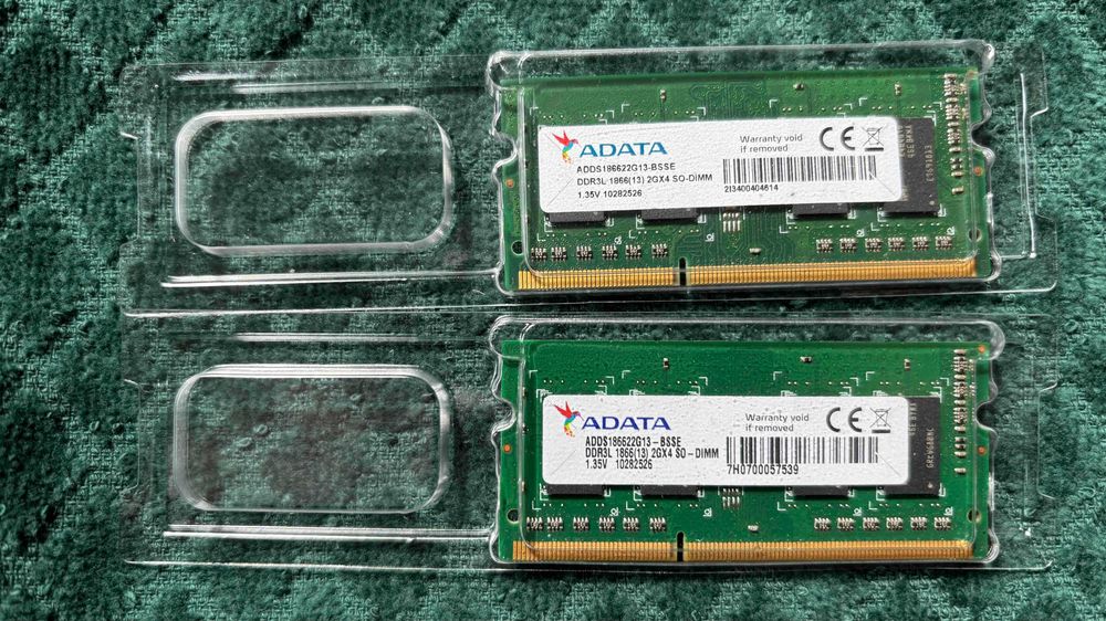 Sodimm Adata DDR3L 2 x 2GB do Qnap 1866MHz ADDS186622G13-BSSE