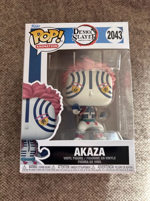Фігурка Акази (Akaza) Funko Pop Клинок, який знищує демонів (Demon Slayer)