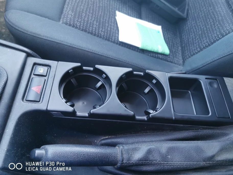 Suporte Porta Copos BMW Serie 3 E46 - Preto