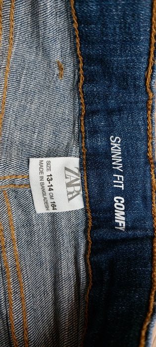 Jeansy spodnie chłopięce Zara 164 jak nowe