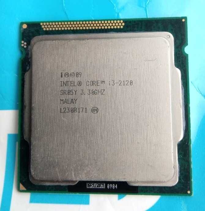 Продам процесор Intel і3-2120 друге покоління - для материнок 2/3 покоління на с.1155(Мелькомбінат)