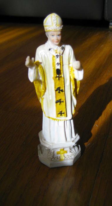 Miniatura em Marfinite do Papa João Paulo II