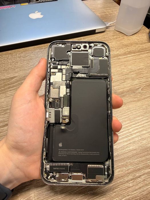 Екран iphone 15 pro max знятий з телефону , кришка , камера