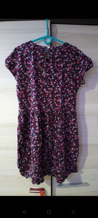 Sukienka dziewczęca H&M z motywem kwiatowym kwiatowym