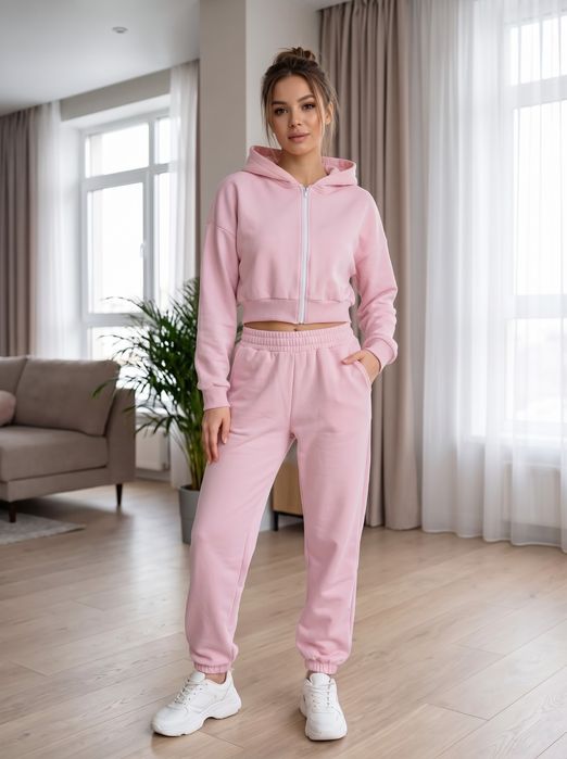 Жіночий костюм  рожевий