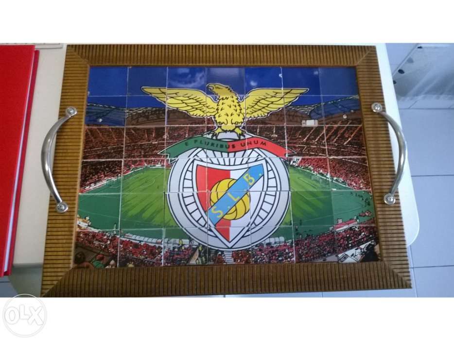 Varios objetos do sport lisboa e benfica