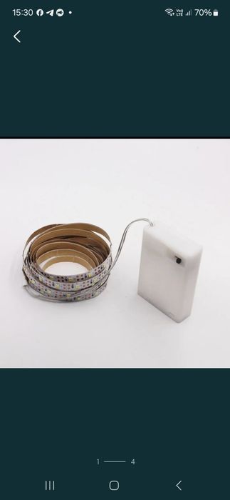 Світлодіодна Led стрічка на липкій основі.