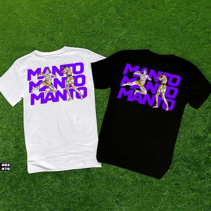 Футболка MANTO Strike (Черная / Белая)