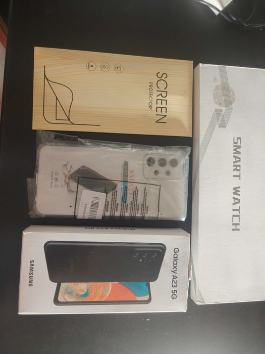 Samsung A23 5g + Smartwatch vvituaC