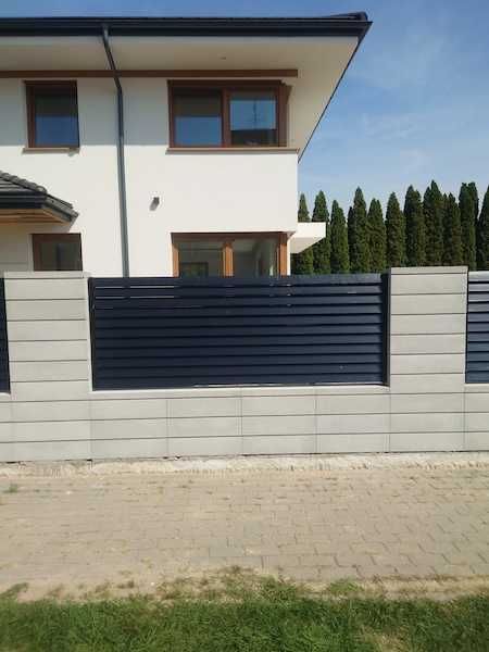 Ogrodzenia palisadowe / bramy dwuskrzydłowe/ bramy przesuwne / furtki
