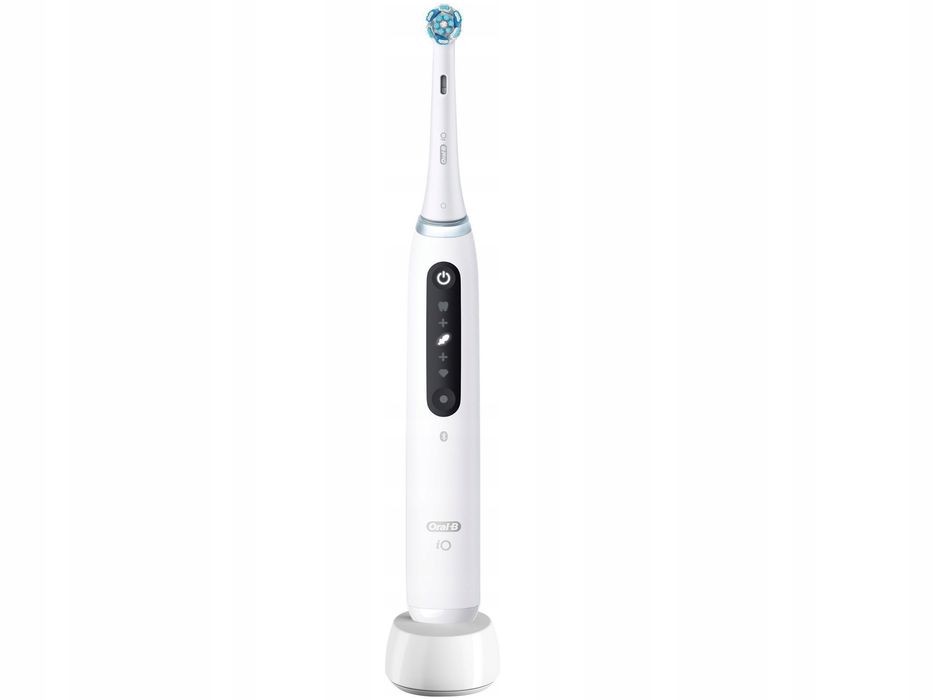outlet oral-b io series 5 szczoteczka elektryczna biała magnetyczna timer
