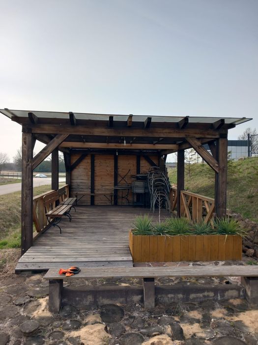 Altana pergola ogrodowa solidna