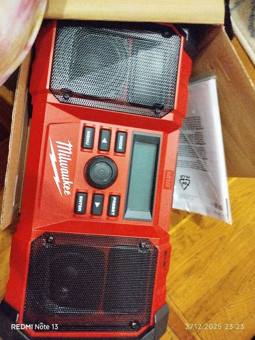 Продам,НОВИЙ Радіо DAB+Радіо DAB+ MILWAUKEE M18 JSR DAB+-0 4933451251