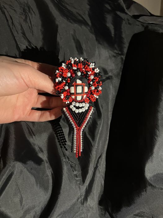 Брошка-Мотанка ручної роботи