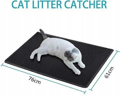 Mata Przed Kuwetę Dla kota 76 x 61 Dwuwarstwowa NrD345