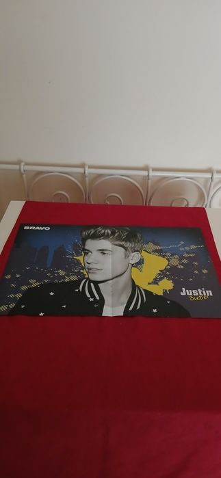Poster Jennifer Lawrence/Justin Bieber