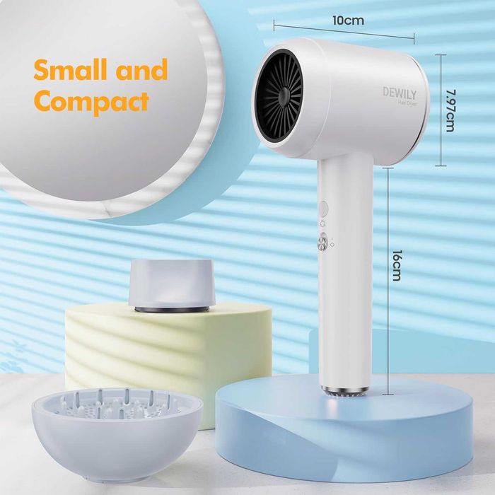 Suszarka do Włosów DEWILY MT-1800 W Jonizacja