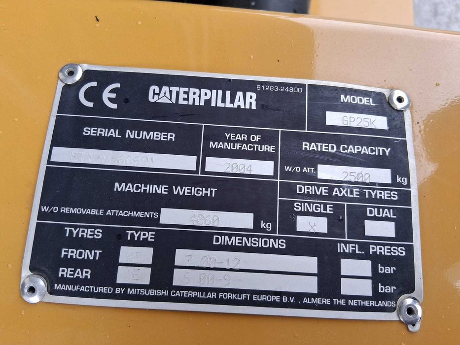 Empilhador Caterpillar