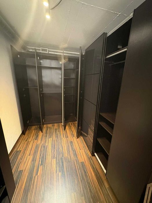 Armários MDF Preto Closet/Arrumos