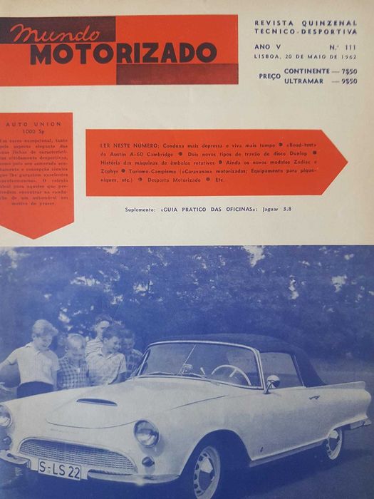 Revista Mundo Motorizado Nº111 (Ano:1962)