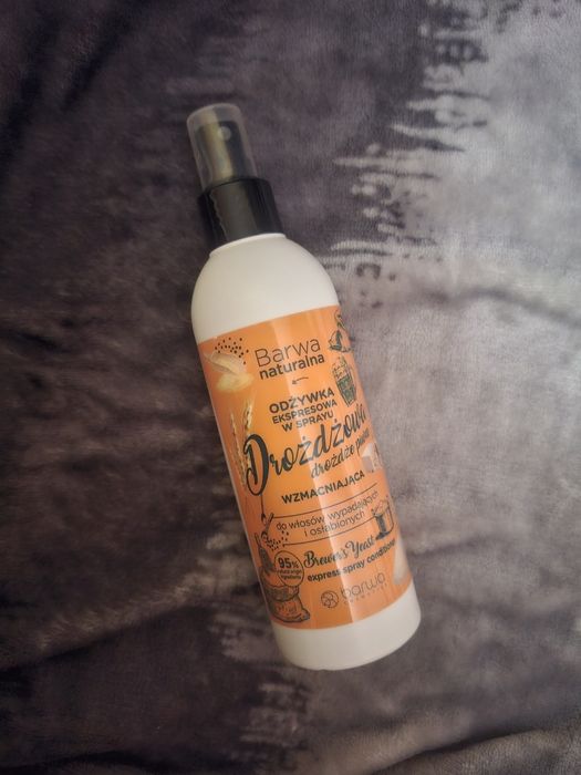 Barwa naturalna odżywka do włosów w sprayu drożdżowa wzmacniająca