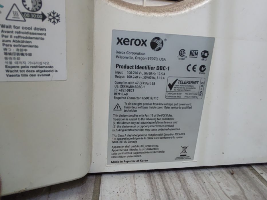 Xerox colorqube 8900