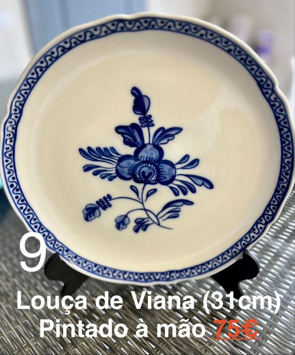 8 peças de Louça de Viana
