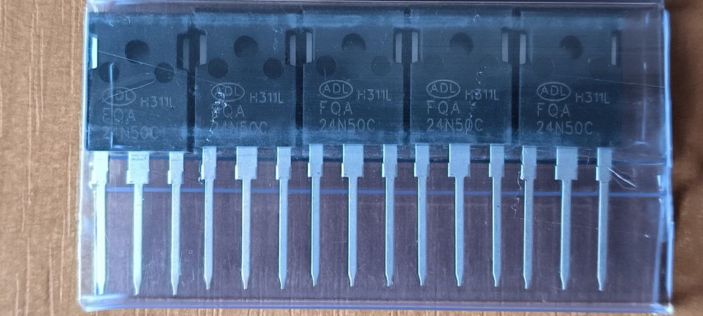 Транзистор FQA24N50C. Заміна для IXFH24N50 , FH24N50 , IXFH24N50Q , FH