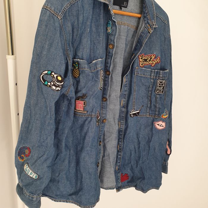 Camisa de ganga Zara