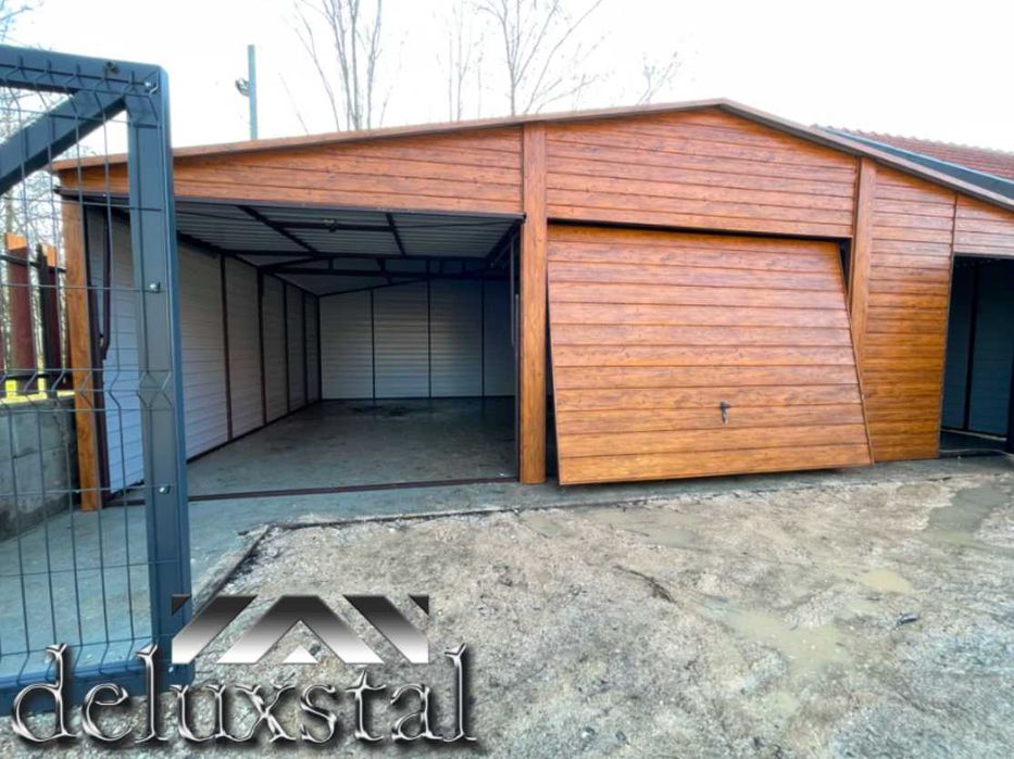 Garaze blaszane garaz poziom profil 9x6,9x5