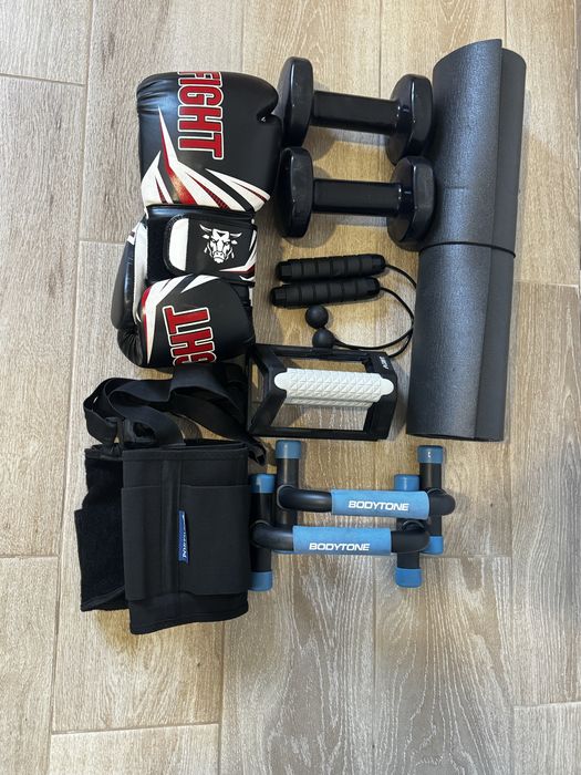 Kit de treino, Ginasil em casa.