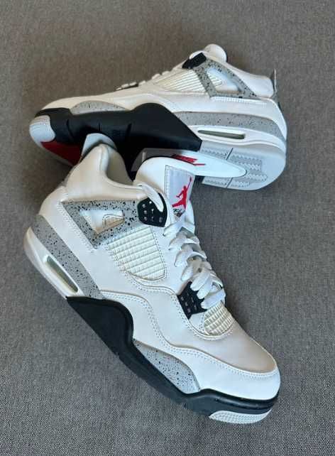 Nike air jordan 4 retro military black  42