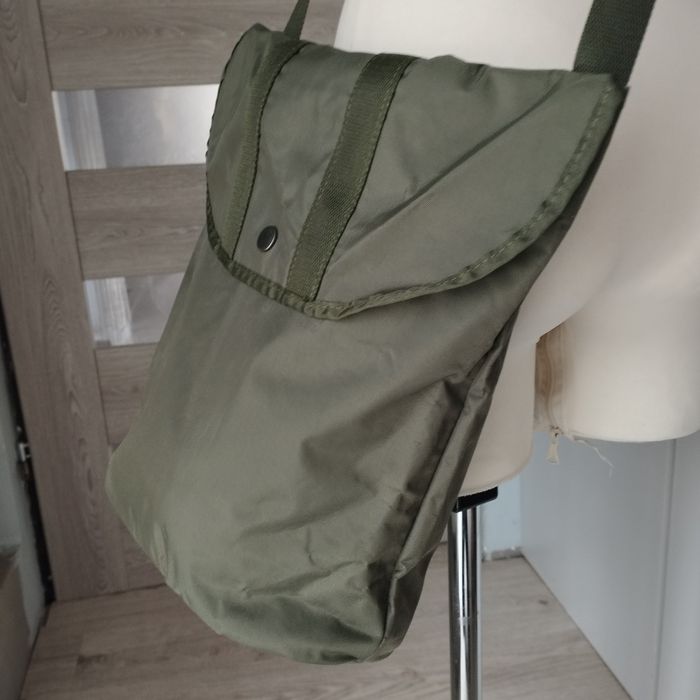 Torebka damska na ramię khaki nieprzemakalny materiał