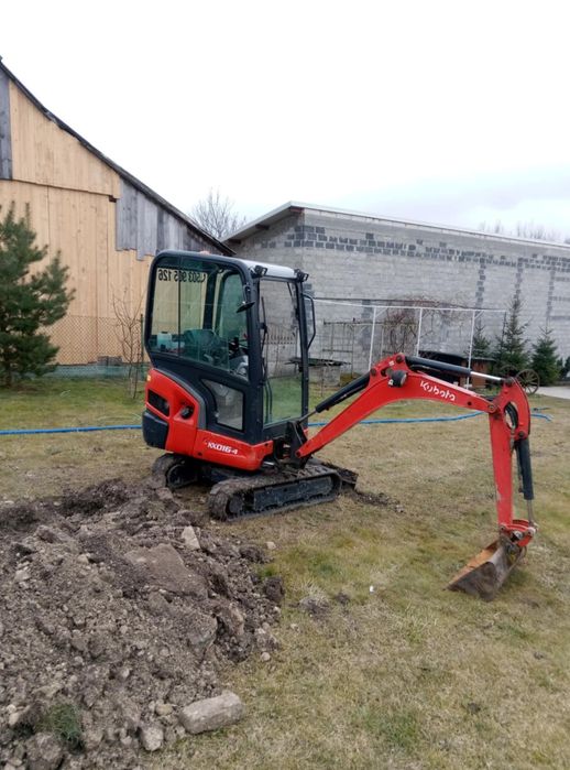 Minikoparka wynajem.