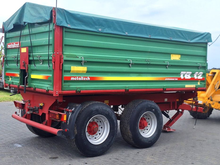 Przyczepa rolnicza 12 t Metal Tech wielton metal fach have