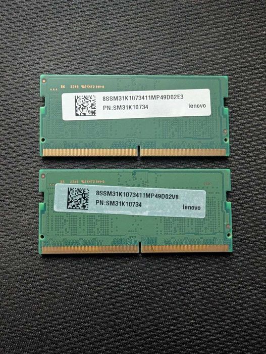 Оперативная память Samsung 16GB (2x 8Gb) DDR5 5600 MHz
