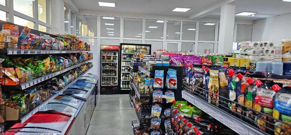 Стелажі металеві, каси та холодильники в магазин. Гранти на обладнання