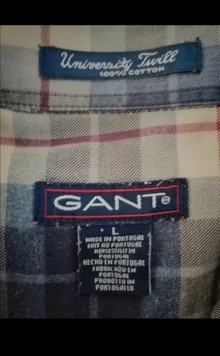 Camisa Gant Xadrez