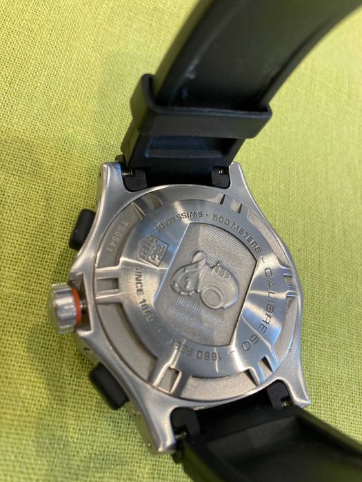 Relógio TAG Aquagraph 500m Diver