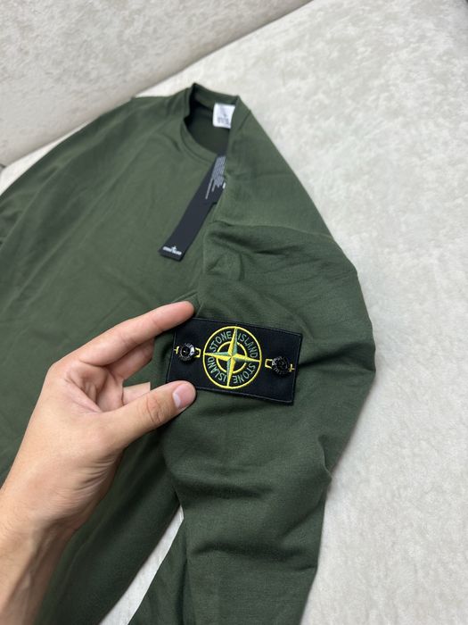 Хакі світшот Stone Island | Аунтефік ОЛХ ДОСТАВКОЮ!