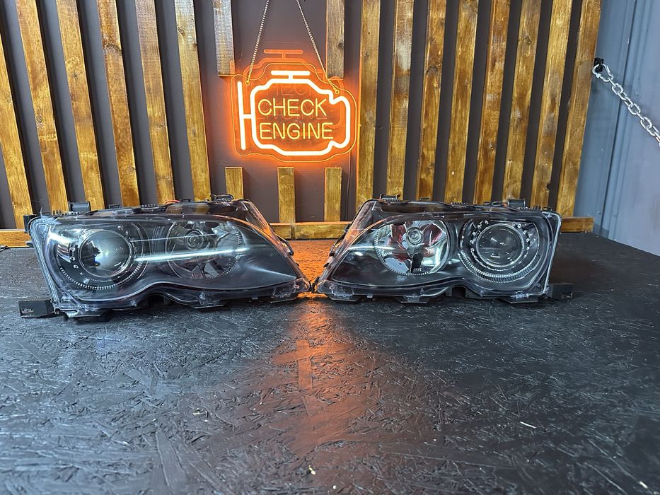 Фари БМВ Е46. Рест. Bi-led