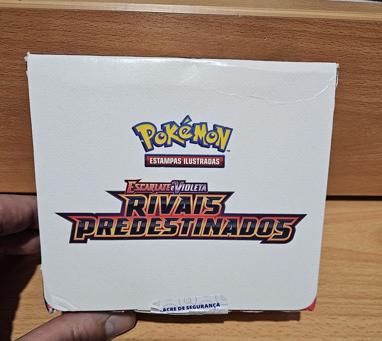 Pokémon booster box rivais Predestinados português