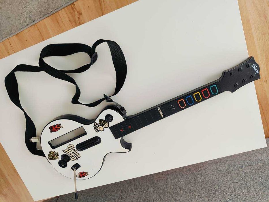 Gitara guitar hero gibson na Nintendo wii gitara rock band na nintendo wii gibson