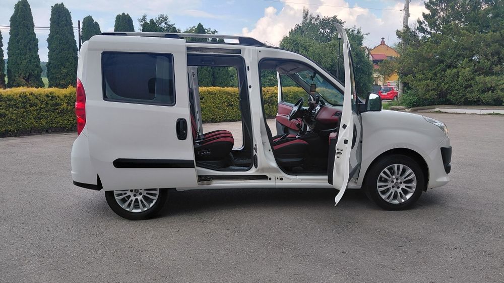 **Fiat Doblo 1.6 105Km Osobowy Climatron Aluma 2x Drzwi Boczne **