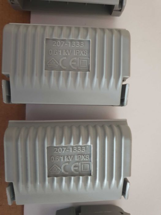 5 Isoladores Gelbox NOVOS para WAGO (Electricidade) IPX8 – Sizes 1 e 3