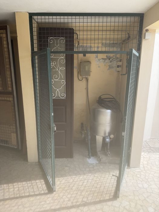 Portao em ferro com duas portas