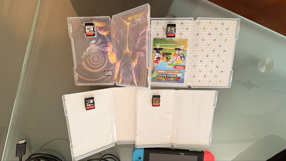Nintendo Switch v1 + mais jogos